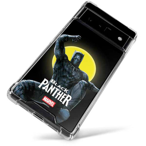 Marvel Black Panther Moon light Google Pixel 6 Clear Case